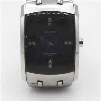 Armitron Tank Swarovski Crystal Accented Watch