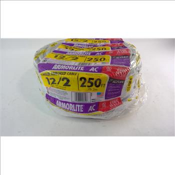 Armorlite Aluminium Armored Cable 12/2 250'