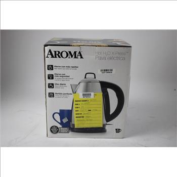 Aroma Hot H2O X-Press Electric Kettle AWK-115S