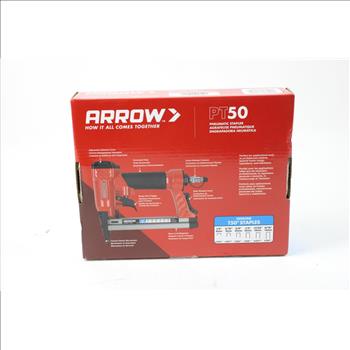 Arrow PT50 Pneumatic Stapler, PMPT50-4N