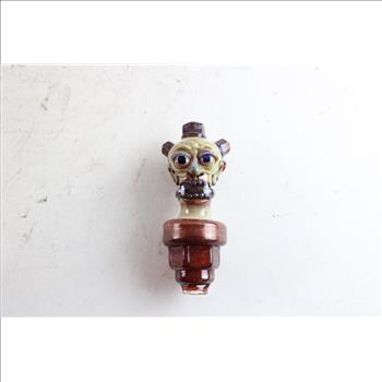 Artisanal Glass Smoking Pipe