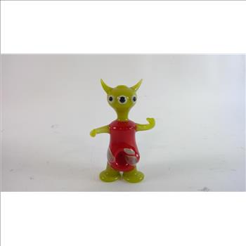 Artisanal Glass Smoking Pipe