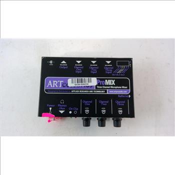 Artproaudio Three Channel Microphone Mixer