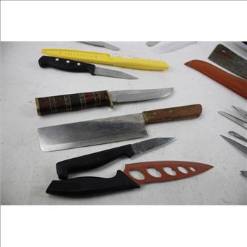 ASER, Cuisinart, Ugly Stik, And Other Knives, 20 Pieces