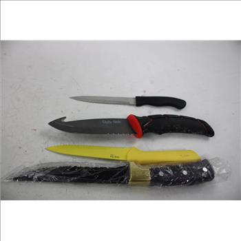 ASER, Cuisinart, Ugly Stik, And Other Knives, 20 Pieces