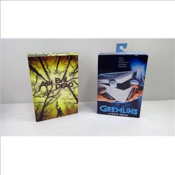 Ash Vs Evil Dead And Ultimate Gremlin Gremlins Action Figures, 2 Pieces
