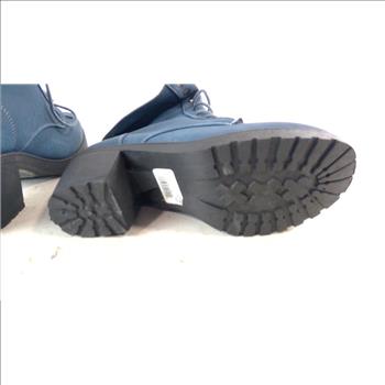 Ashley Blue Womens Boots Size 11