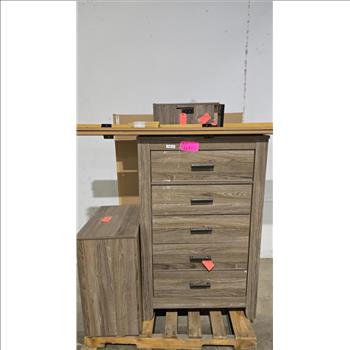Ashley Furniture Bed Frame W/Dressers