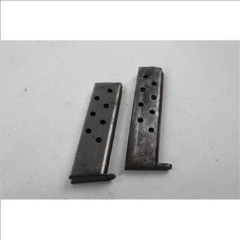 Assorted 9mm Gun Magazines