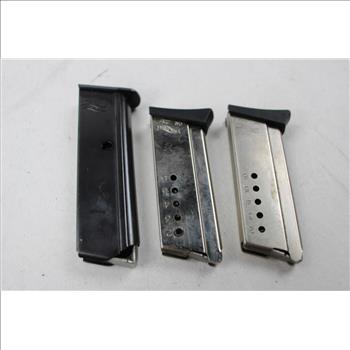 Assorted 9mm Gun Magazines