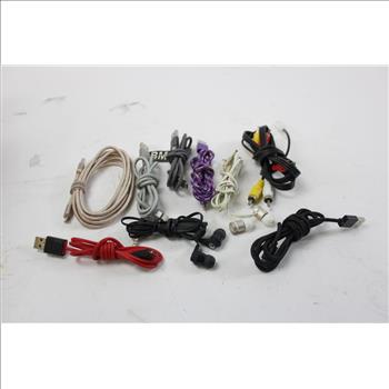 Assorted AC Adapters, Multi Monitor Adapter And More 10+ Pieces