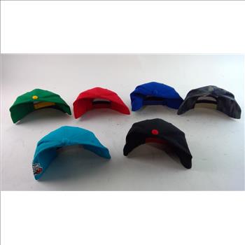 Assorted Baseball Caps, 6 Pieces
