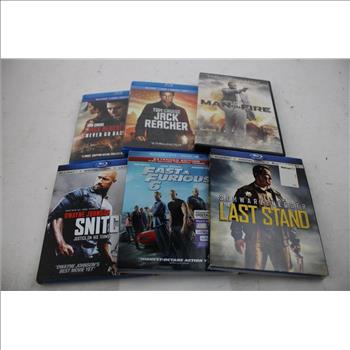 Assorted Blu-Ray/DVD Movies, 14 Pieces