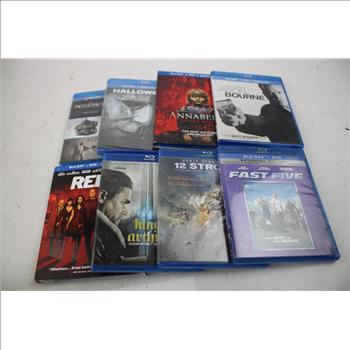 Assorted Blu-Ray/DVD Movies, 14 Pieces