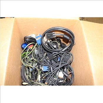 Assorted Cables & Wires, 15+ Pieces
