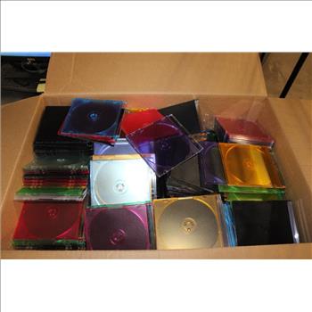 Assorted Cd Cases, 100+ Pieces
