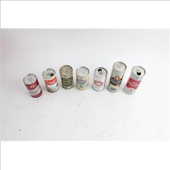 Assorted Collectible Beer Cans, 60+ Pieces