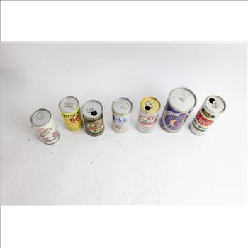 Assorted Collectible Beer Cans, 60+ Pieces