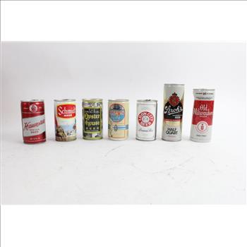 Assorted Collectible Beer Cans, 60+ Pieces