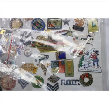 Assorted Collectible Pins, 20+ Pieces