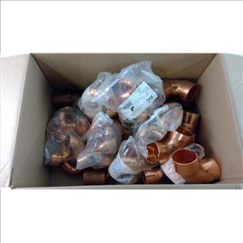 Assorted Copper Fittings, 15+ Pieces
