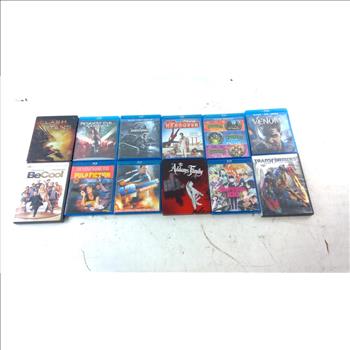 Assorted DVD And Blu Ray Movies, 15+ Pieces