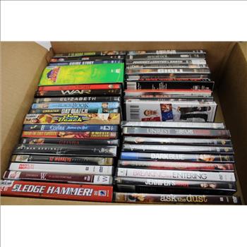 Assorted DVD Movies, 42 Pieces