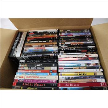 Assorted DVD Movies, 52 Pieces