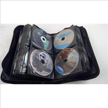 Assorted DVD/Blu-Ray/Video Game Disc Bulk Lot, 50+ Pieces