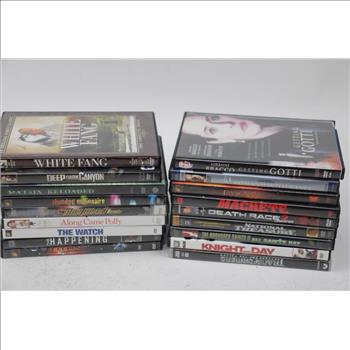 Assorted DVDs Movies, 20 Pieces
