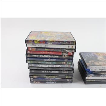 Assorted DVDs & Movies, 50+ Pieces