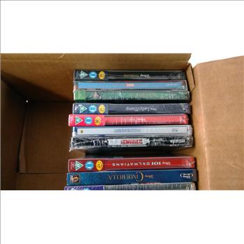 Assorted Dvds/blu-ray Movies, 10+ Pieces