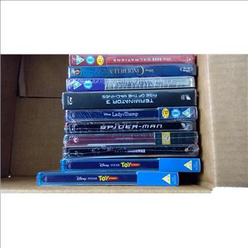 Assorted Dvds/blu-ray Movies, 10+ Pieces