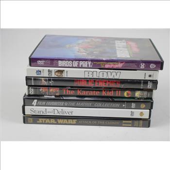 Assorted Dvds/blu-ray Movies, 14 Pieces