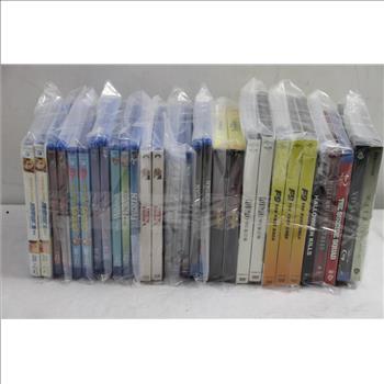 Assorted Dvds/Blu-Ray Movies, 30 Pieces