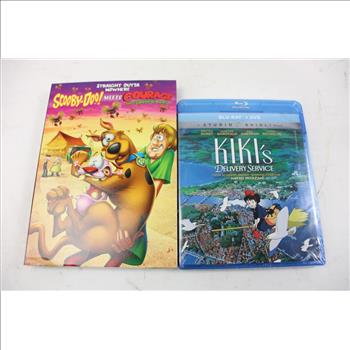 Assorted Dvds/blu-ray Movies, 5 Pieces