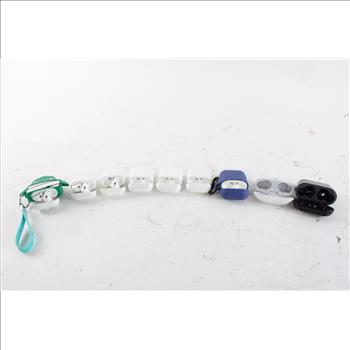 Assorted Earbuds & Cases, 6+ Pieces