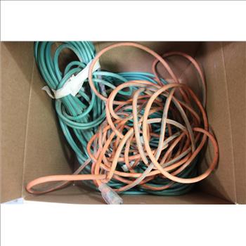 Assorted Extension Cords And Hoses