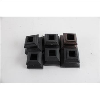 Assorted Fence Post Toppers, 20+ Pieces