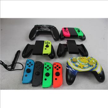 Assorted Gaming Controllers Lot
