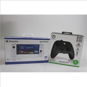 Assorted Gaming Controllers Lot