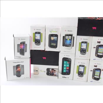 Assorted In Box Cell Phone Lot, 10+ Pieces