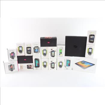 Assorted In Box Cell Phone Lot, 10+ Pieces