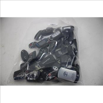 Assorted Key Fobs 37 Pieces