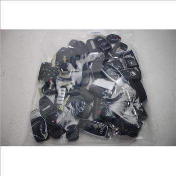 Assorted Key Fobs 37 Pieces