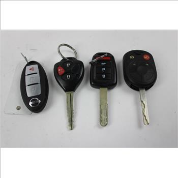 Assorted Key Fobs, 7 Pieces