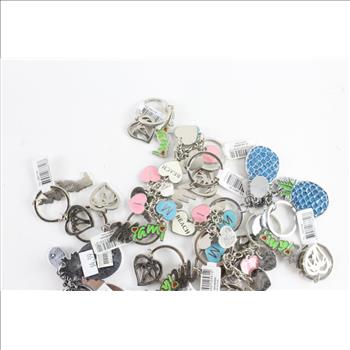 Assorted Keychains, 10+ Pieces
