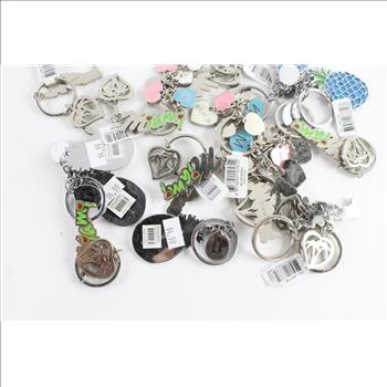 Assorted Keychains, 10+ Pieces