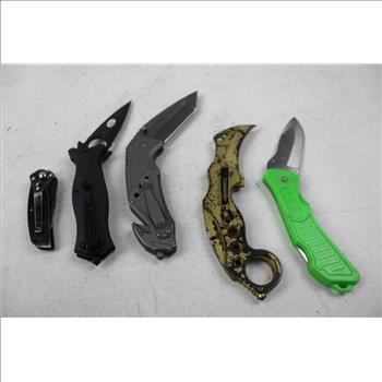 Assorted Knives, 5 Pieces