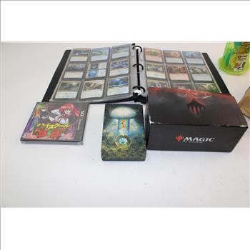 Assorted Lego Bags, Magic The Gathering Cards, Nintendo 3ds Japanese Game, & More; 100+ Pieces